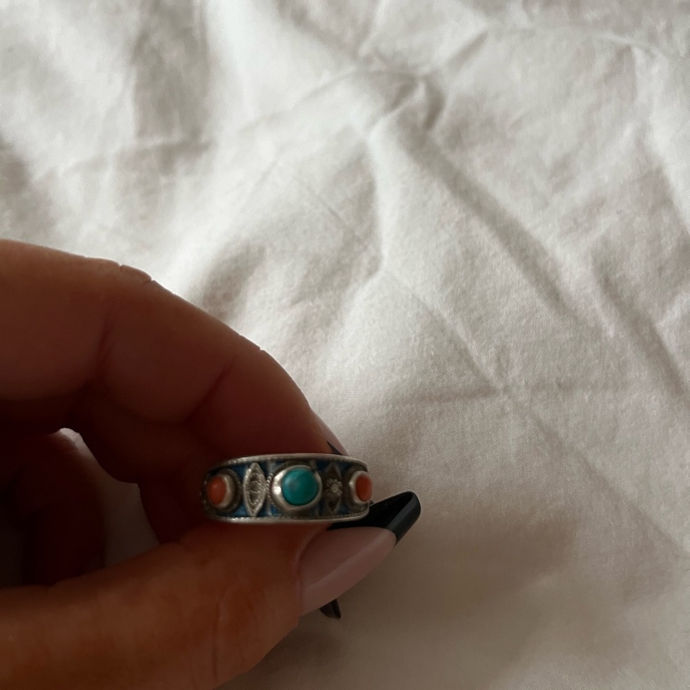 Boho Silver Ring